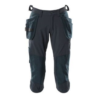Mascot Dreiviertel-Hose Stretch Hängetaschen C54 schwarzblau