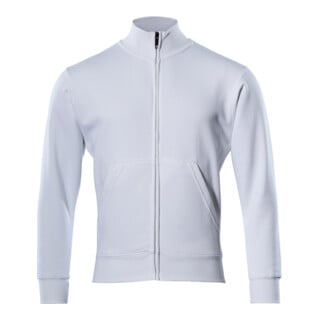 MASCOT® Sweatshirt Lavit mit Reißverschluss Größe L weiss