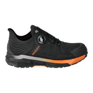 Mascot Sicherheitsschuhe S3S BOA® Fit System Schwarz/Hellorange Größe 0836