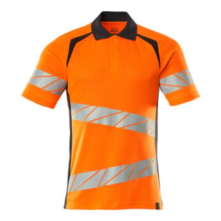 Mascot Polo-Shirt ONE moderne Passform Gr. 3XL hi-vis orange/schwarzblau
