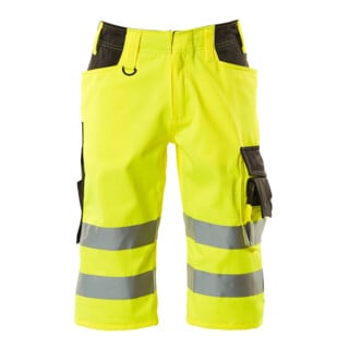 MASCOT® Dreiviertel-Hose Luton Größe C62 hi-vis gelb/dunkelanthrazit