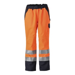 MASCOT Überziehhose Linz Größe M hi-vis orange/marine