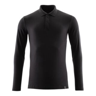 Mascot Polo-Shirt ProWash® Langarm vollschwarz Größe 5XLONE