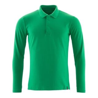 Mascot Polo-Shirt ProWash® Langarm grasgrün Größe 6XLONE
