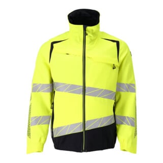 Mascot Arbeitsjacke Stretch-Einsätze Gr. M hi-vis gelb/schwarzblau