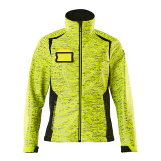Mascot Soft Shell Jacke Damen M hi-vis gelb schwarz Reflexeffekte