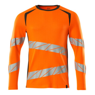 Mascot T-Shirt Langarm moderne Passform Größe M hi-vis orange/dunkelanthrazit