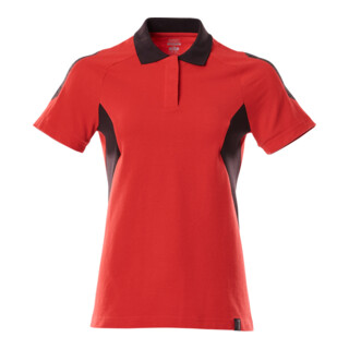 Mascot Polo-Shirt Damen 4XLONE verkehrsrot schwarz