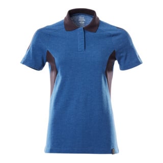 Mascot Polo-Shirt Damen 5XL azurblau/schwarzblau