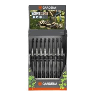 GARDENA Spaltaxt 1600 S mit Schleifgerät Display