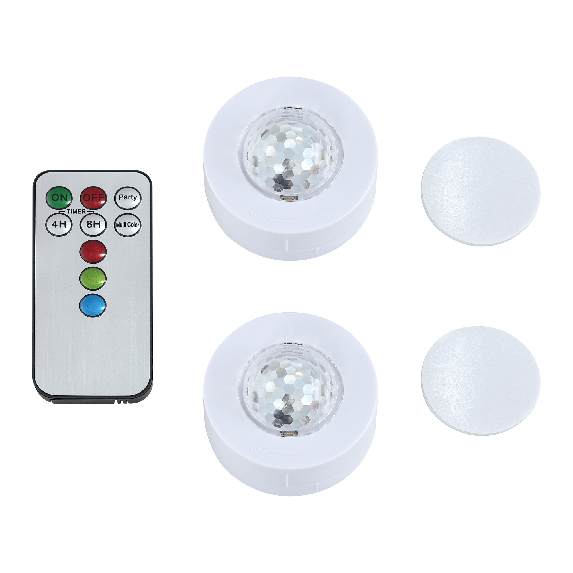 toom LED-Partyleuchte Farbwechsler Ø 5,8 x 3,7 cm Bild 2