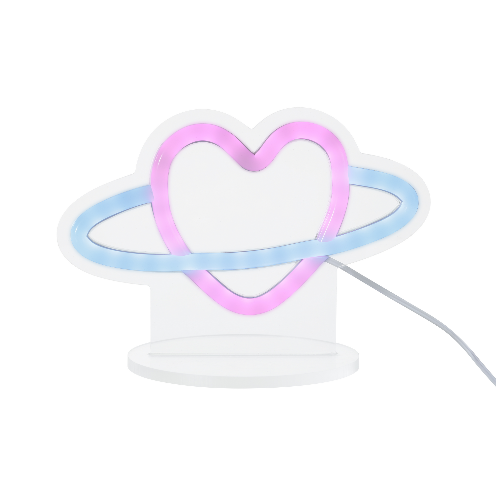 toom LED-Neonlicht 'Melli' Herz 3,5 W 16 x 11 cm