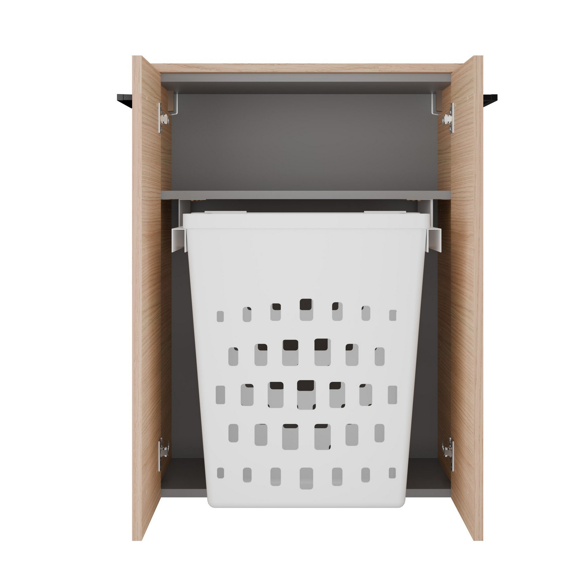 Fackelmann Midischrank 'B.Round' Sandeiche matt 60,2 x 82,6 x 32 cm Bild 2