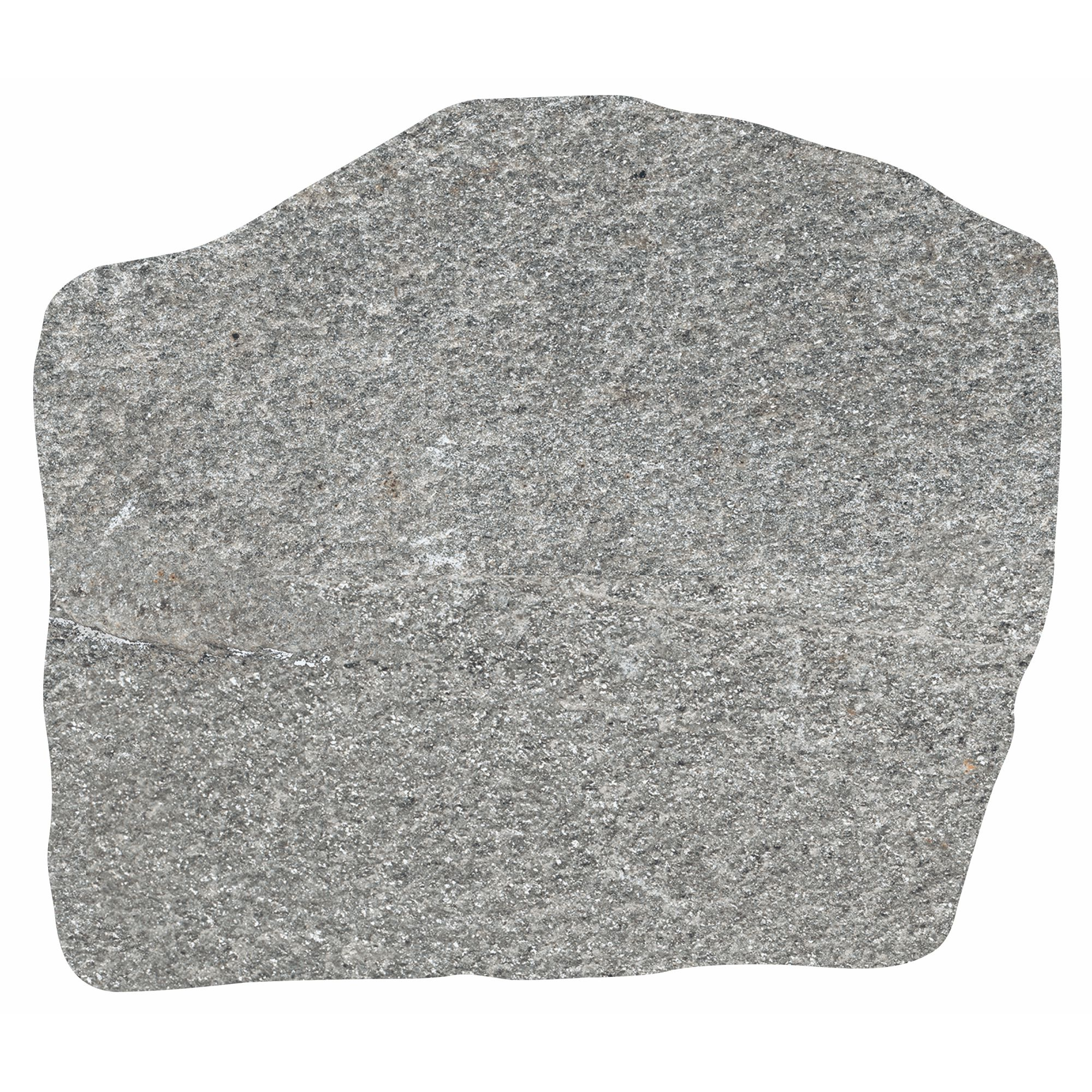 Keramik-Trittstein dunkelgrau Ø 42 cm