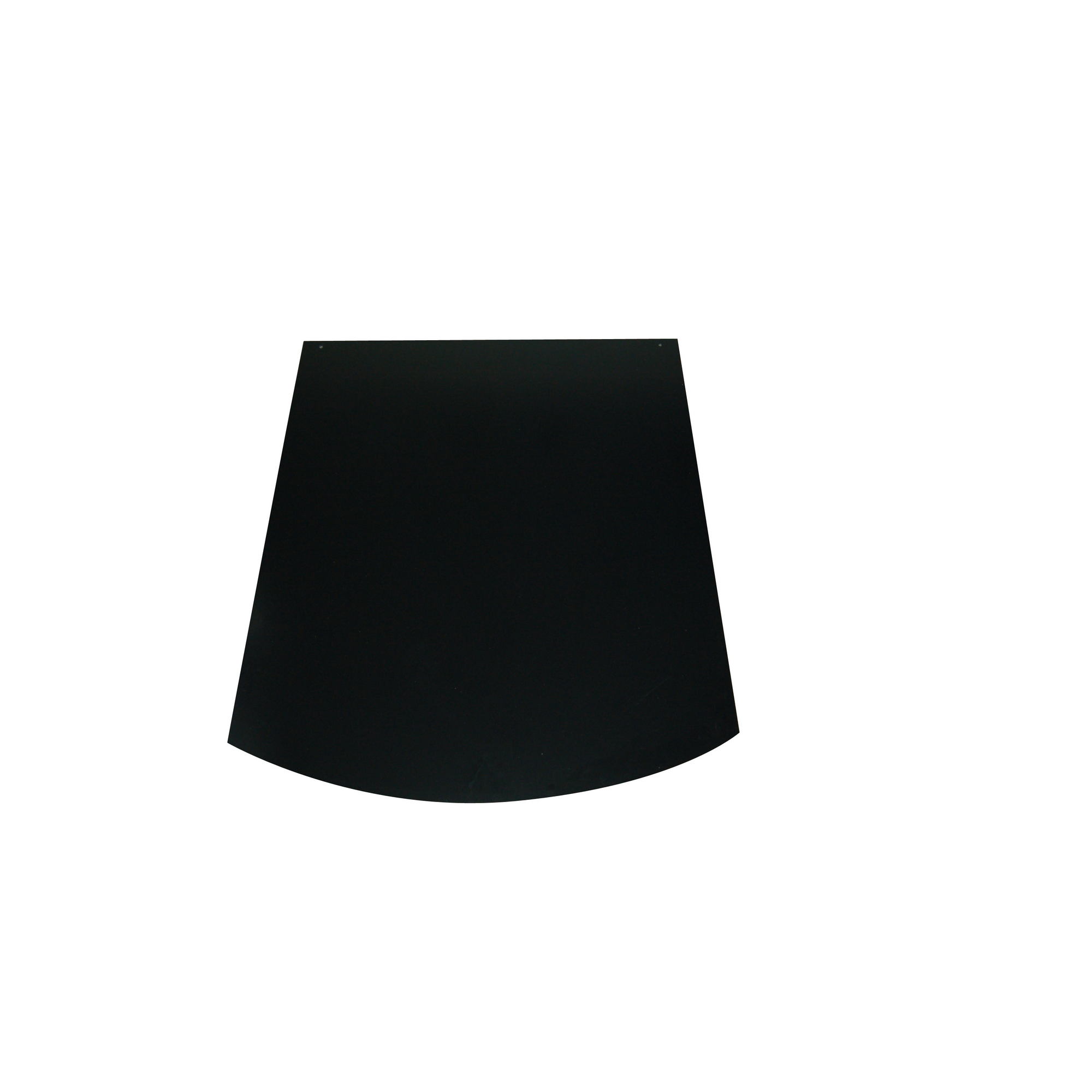 Aduro Funkenschutzplatte Bogenform 80 x 100 x 0,15 cm Stahl schwarz
