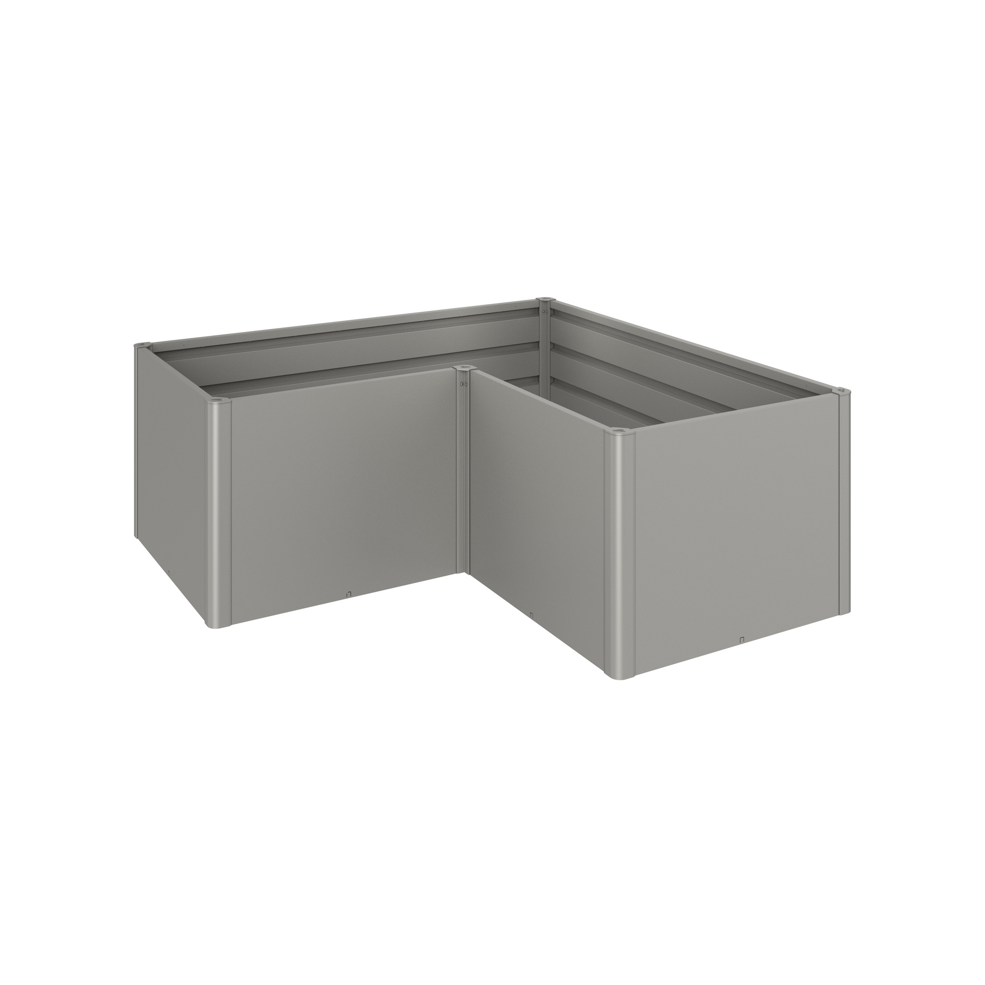 Biohort Hochbeet 'HochBeet maxi ' 201,6 x 201,6 x 77 cm quarzgrau-metallic
