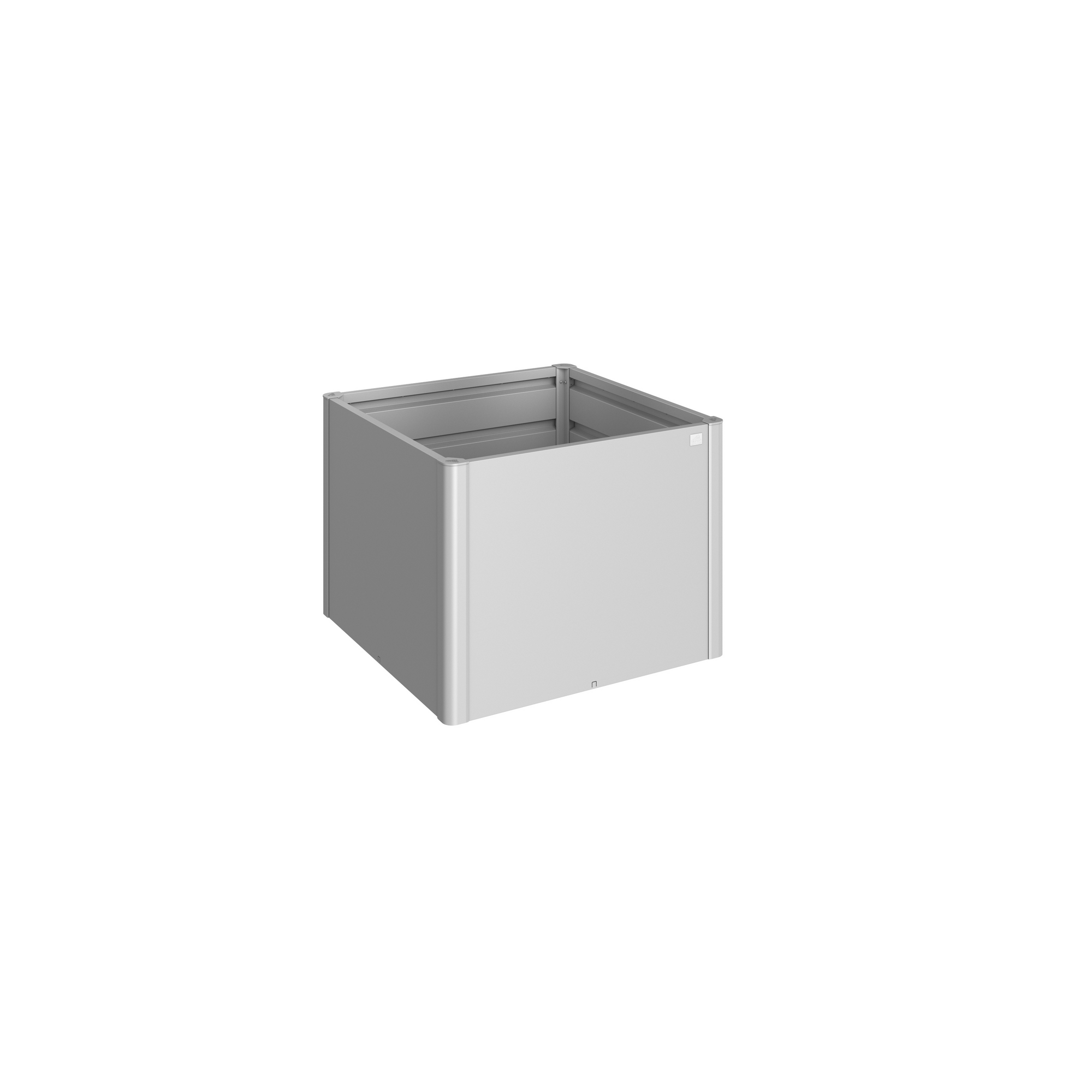 Biohort Hochbeet 'HochBeet maxi ' 103,1 x 103,1 x 77 cm silber-metallic