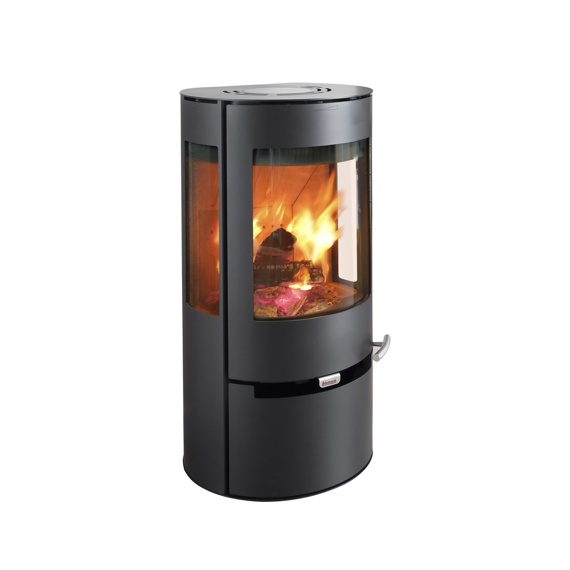 Aduro Kaminofen '9' Stahl schwarz 8 kW