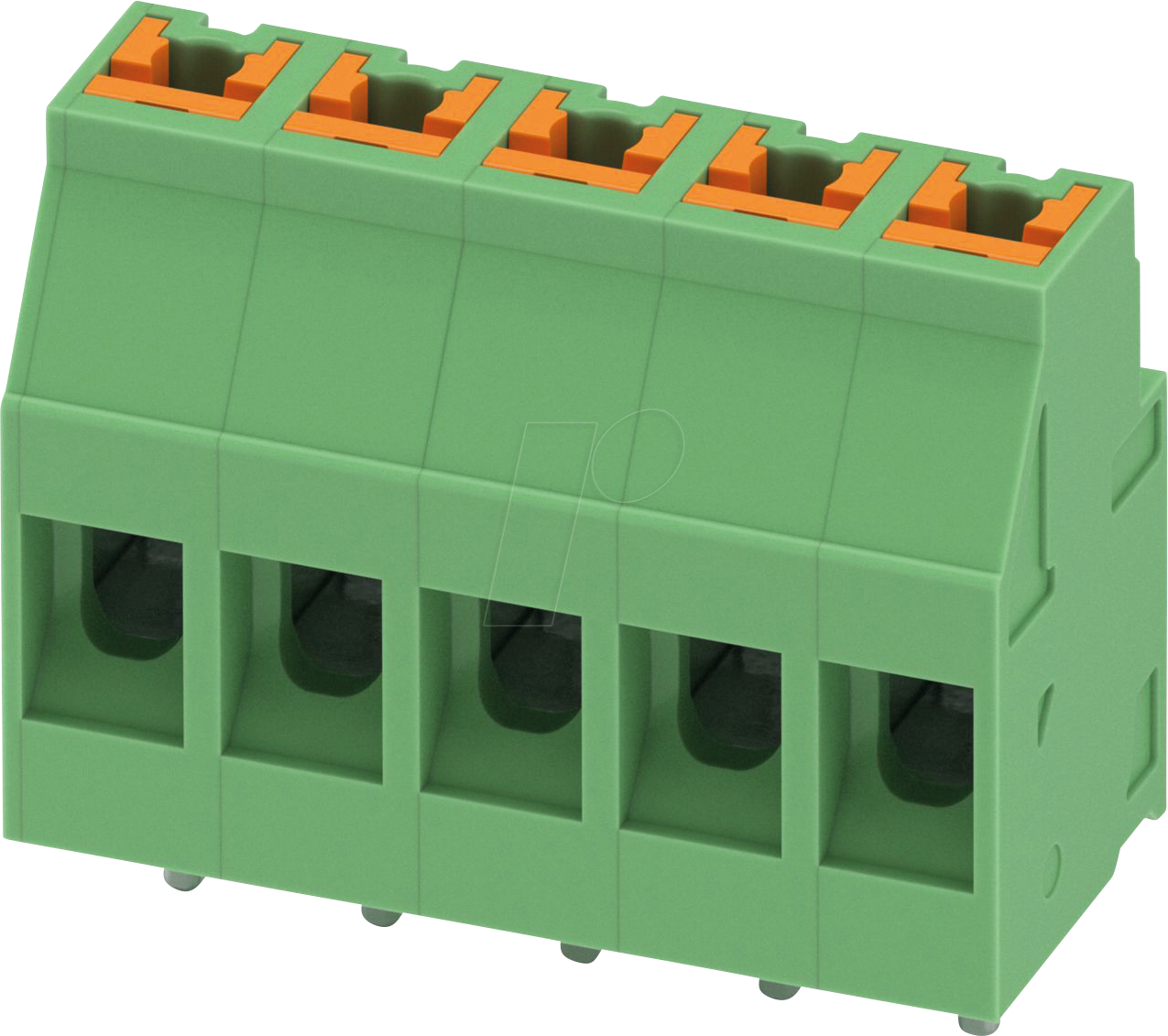 SPTH 3 5 5,0 - Leiterplattenklemme, 5 polig, RM: 5 mm, 0,14 - 4 mm²