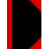 Chinakladde, A6, kariert, 60g, schwarz-rot, 100302816, 96 Blatt Bild 2