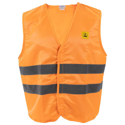 ESD-Warnweste, Größe 2XL, Farbe orange