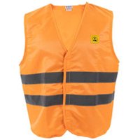 ESD-Warnweste, Größe 2XL, Farbe orange Bild 2