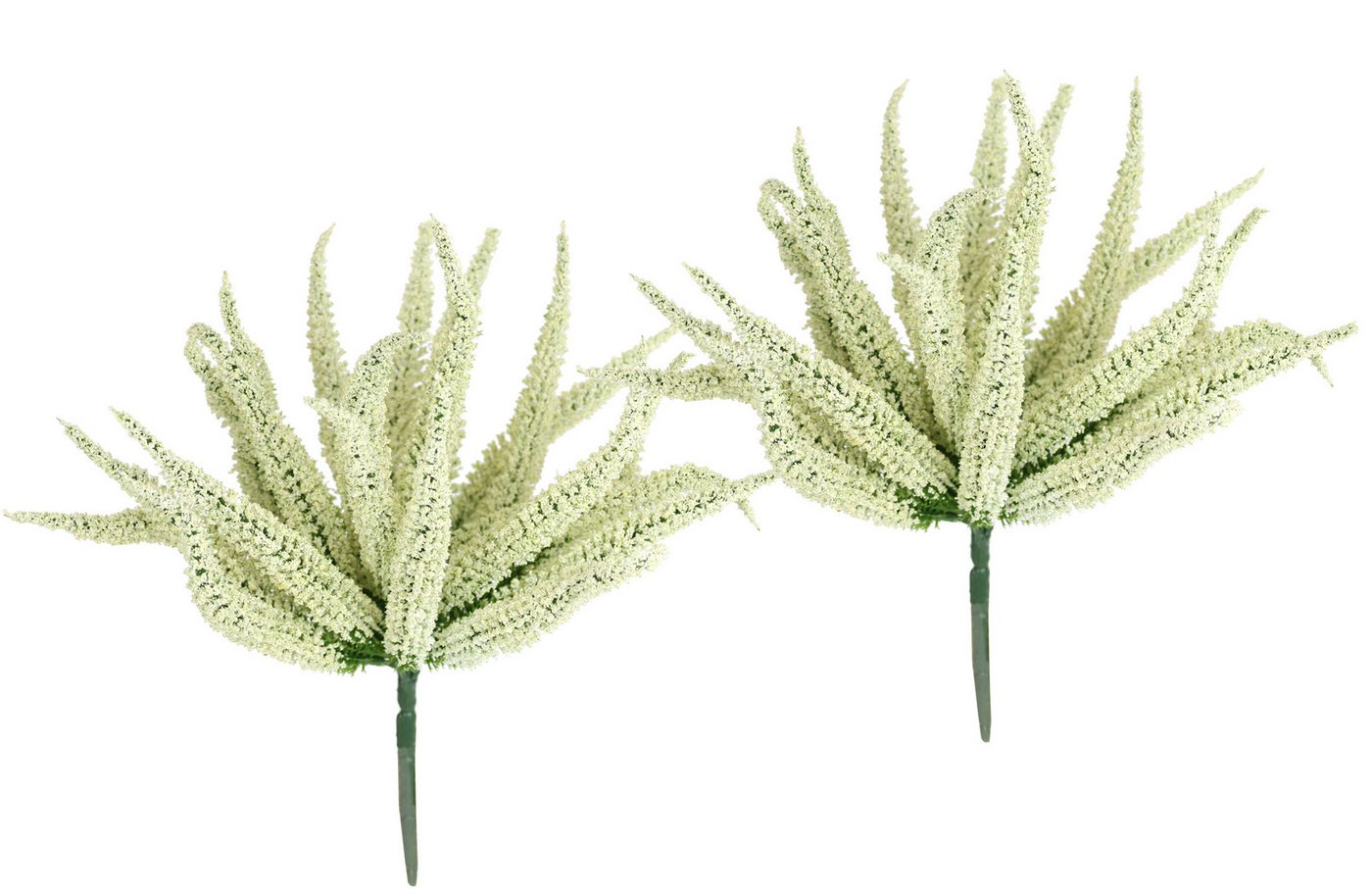 Kunstpflanze Erikabusch 2er Set, I.GE.A., Höhe 25 cm, 25cm Heidenkraut Strauch Dekopflanze Dekoblume Bouquet Pflanze