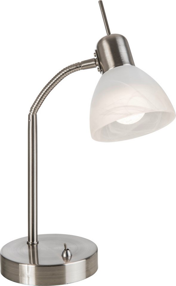 NOWA Tischleuchte DAYTONA, LED fest integriert, Warmweiß, Tischlampe Nachttischlampe Deko-Tischleuchte Schlafzimmer Bild 2