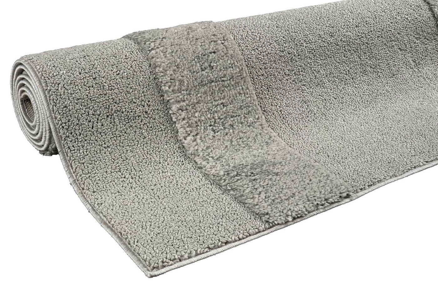 OTTO home Teppich Modea, geometrisches Muster, 3D, rechteckig, Höhe: 20 mm, Ton-in-Ton, Hoch-Tief, weich, Wohnzimmer, Schlafzimmer Bild 2