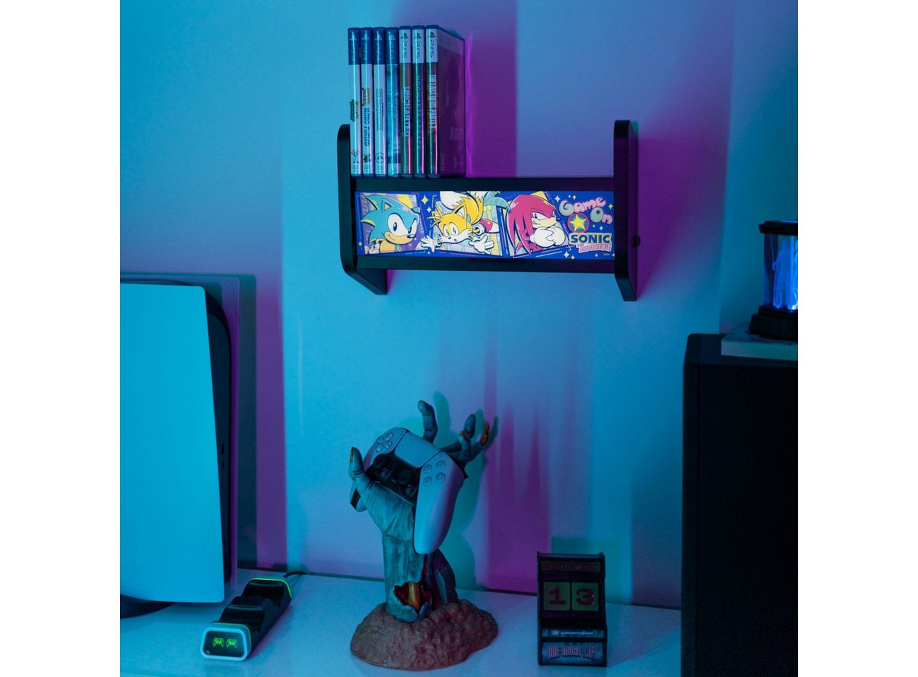 Grupo Erik Dekolicht Sonic The Hedgehog Lampe mit USB-C Arcade Bild 4