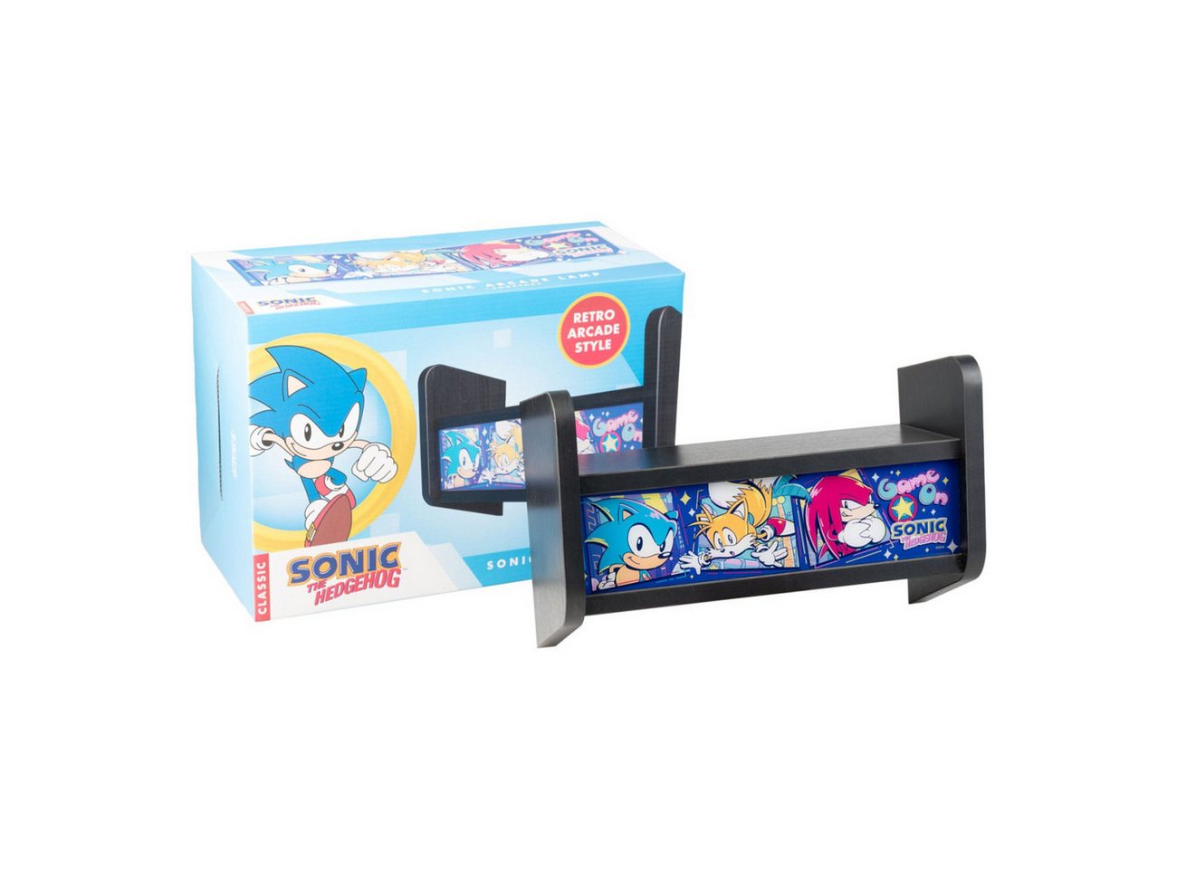 Grupo Erik Dekolicht Sonic The Hedgehog Lampe mit USB-C Arcade Bild 5