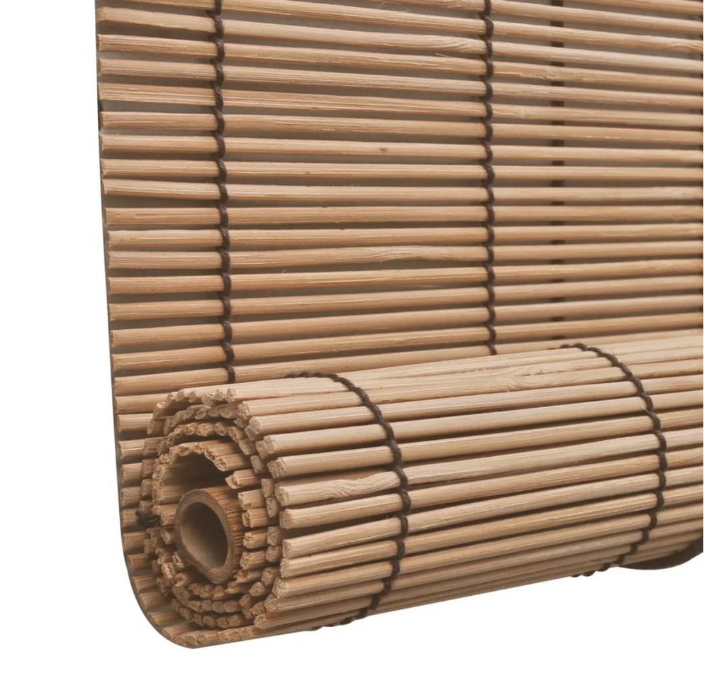 Rollo Bambusrollo Sichtschutz 100 x 160 cm Braun, furnicato Bild 2
