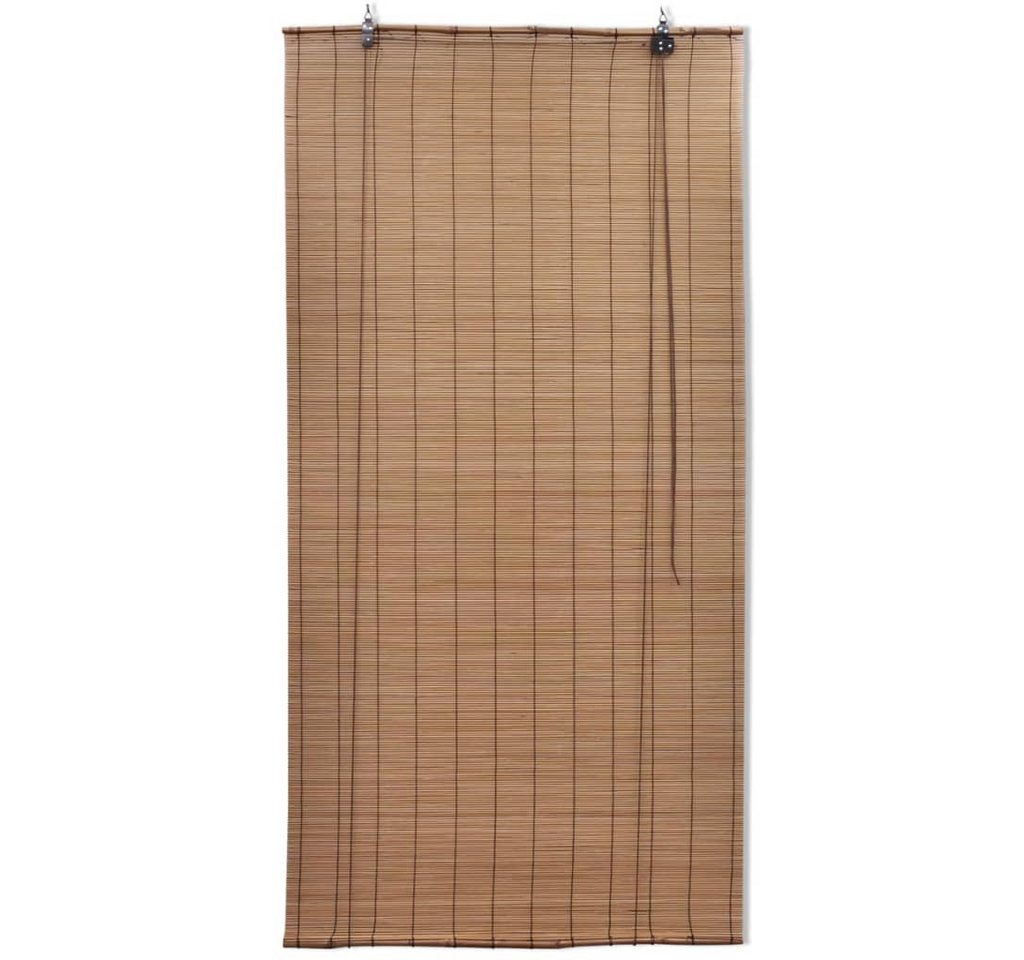 Rollo Bambusrollo Sichtschutz 100 x 160 cm Braun, furnicato Bild 3