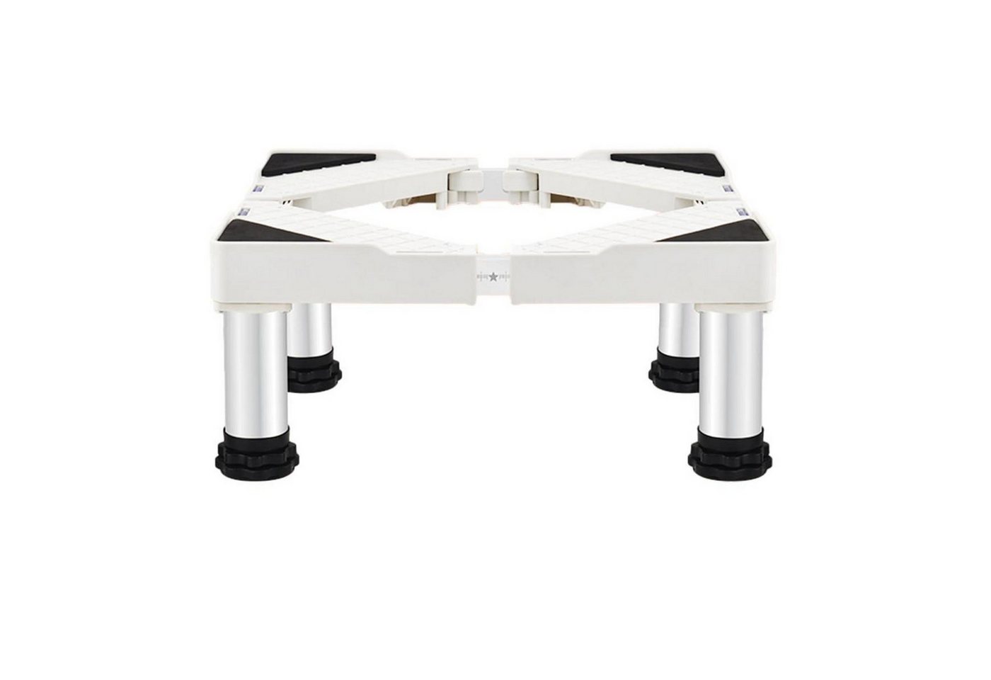 LuxusKollektion Waschmaschinenuntergestell Untergestell für Gefrierschrank höhenverstellbar 41-66cm Weiß Bild 3