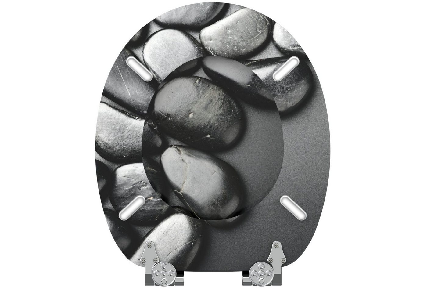 Sanilo WC-Sitz Hot Stones, universell, leichte Montage, hochwertig & modern Bild 2