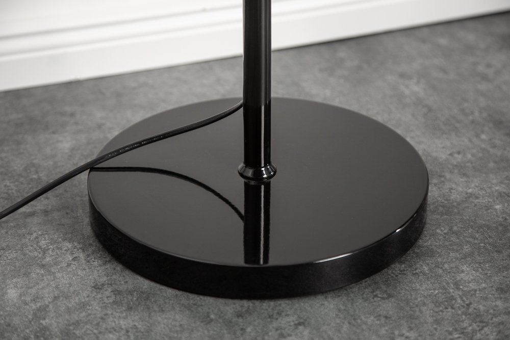 riess-ambiente Stehlampe LEVELS 163cm schwarz / grau, ohne Leuchtmittel, Retro Design,Schirm aus Leinenstoff Bild 5
