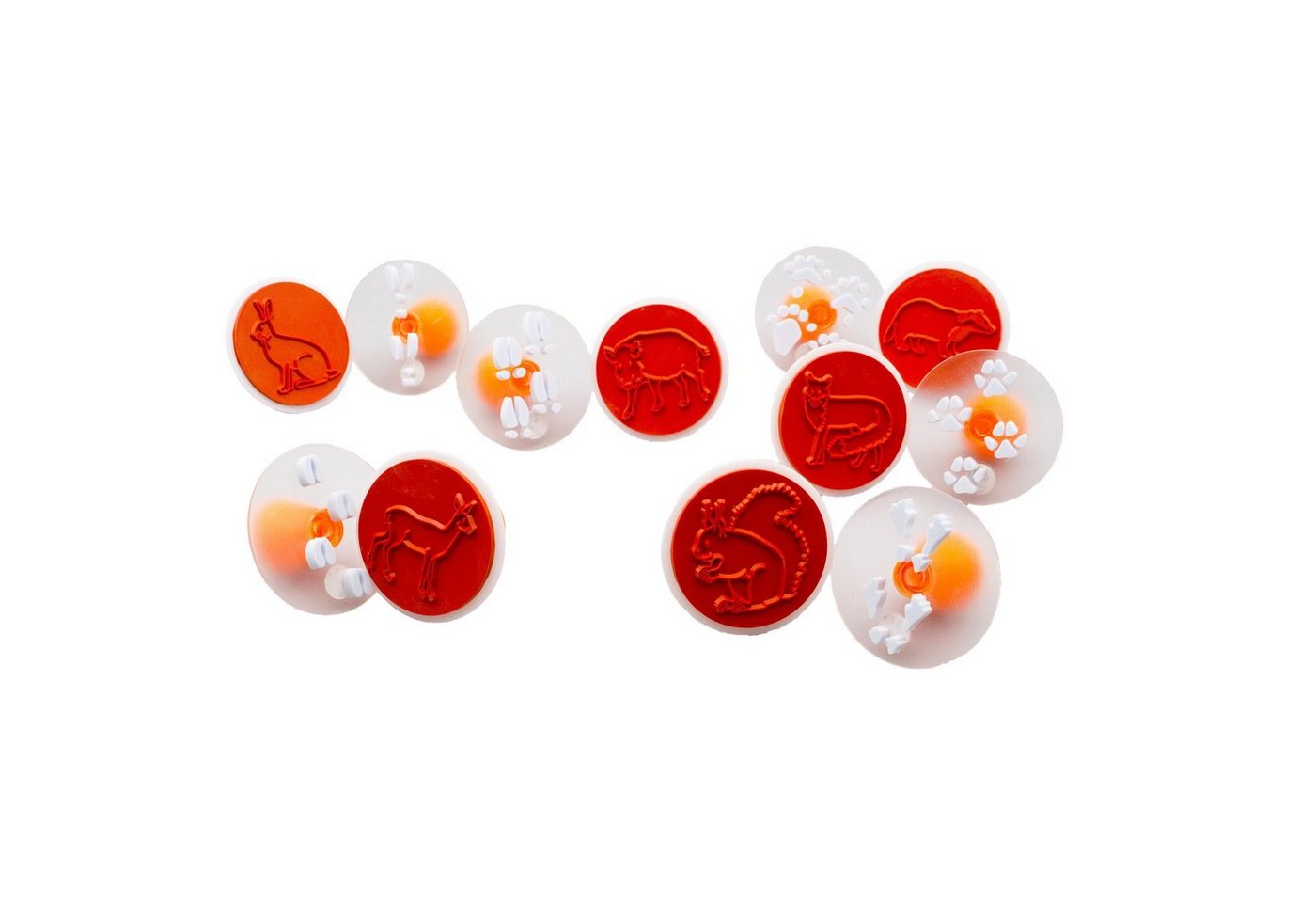 EDUPLAY Stempel Natur Stempel Tierspuren