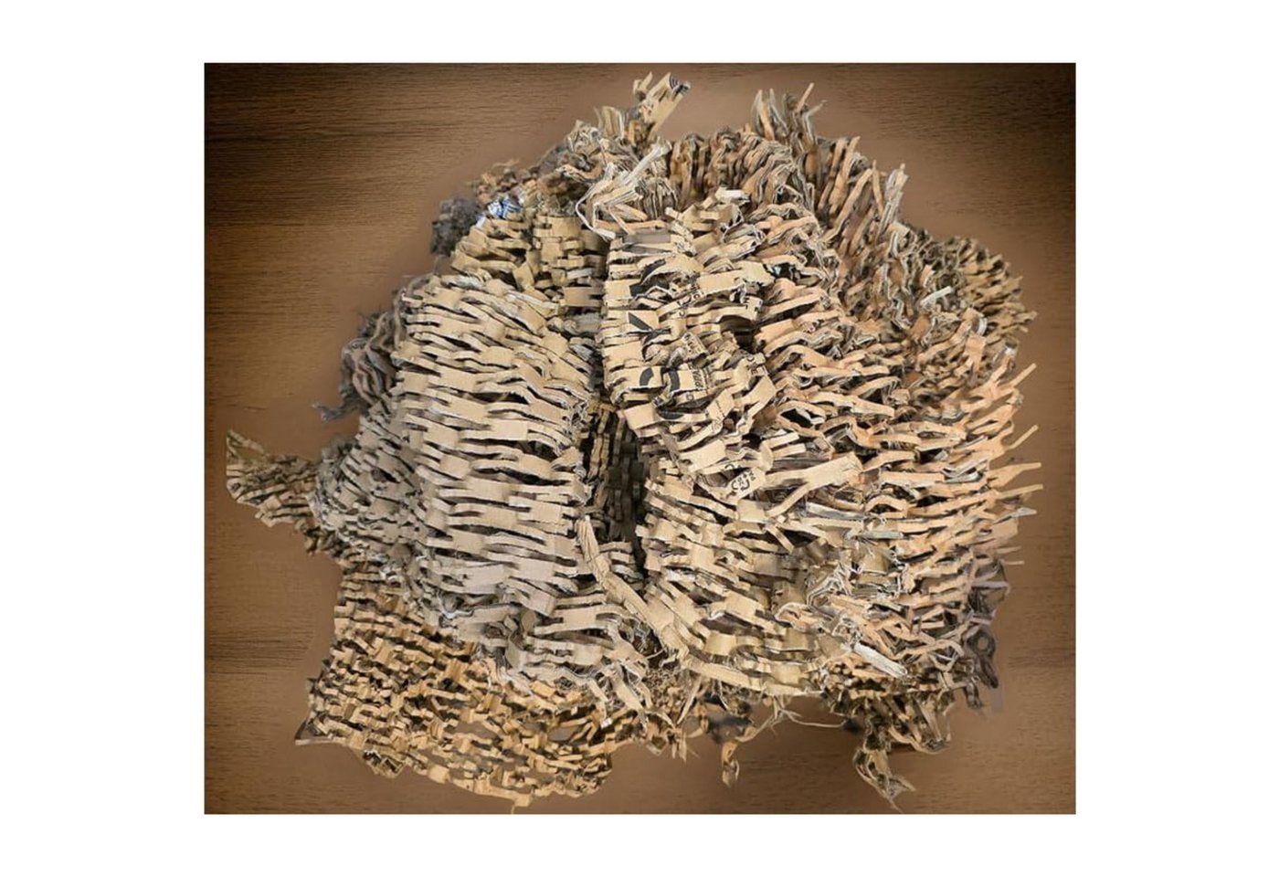Lauroo Karton Füllmaterial aus Pappe – Nachhaltiges Verpackungsmaterial (34 Liter) Bild 3