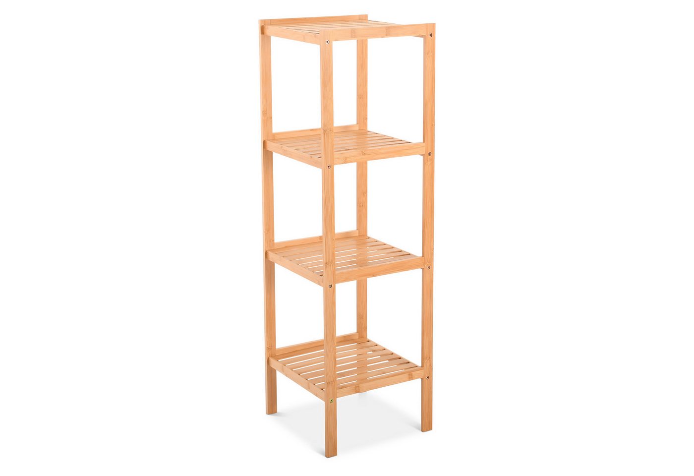 Raburg Standregal Badregal, Bambus, Keda, 4 Böden, für Bad, Küche oder Wohnraum Bild 4