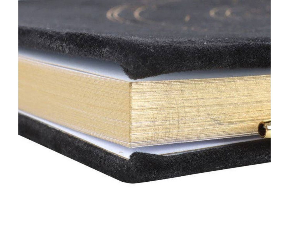 Something Different Notizbuch Astrologie Tierkreiszeichen Tagebuch Samt mit schwarzem Obsidianstift, Astrologie Tierkreiszeichen Tagebuch Samt mit schwarzem Obsidianstift Bild 4