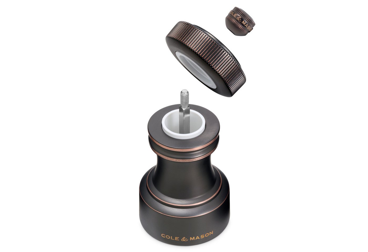Cole & Mason Salz-/Pfeffermühle Hoxton, Geschenkset, 10,4 cm Bild 3