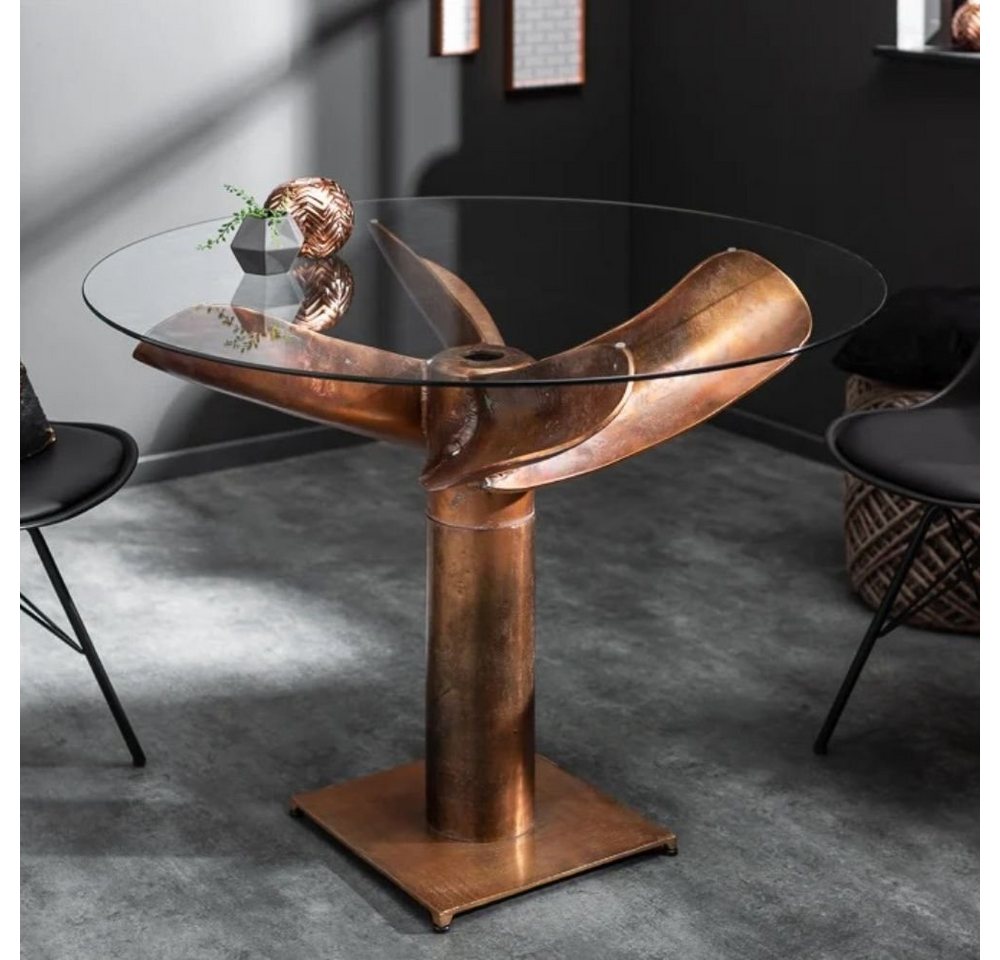 LebensWohnArt Tischplatte Glasplatte TERRY 100cm Rund 8mm Stärke gehärtetes Glas Bodenplatte Bild 5