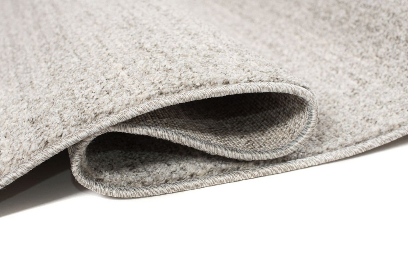Mazovia Läufer Läufer Retro Einfarbig Bordüre Braun Grau Flur, Schlafzimmer, Diele, 70 x 100 cm, Fußbodenheizung