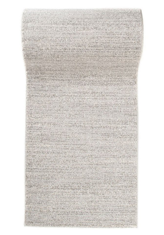 Mazovia Läufer Läufer Retro Einfarbig Bordüre Braun Grau Flur, Schlafzimmer, Diele, 70 x 100 cm, Fußbodenheizung Bild 5