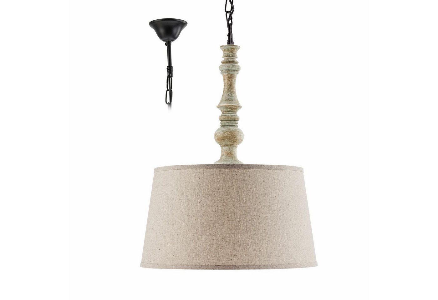 Mirabeau Hängeleuchten Hängelampe Martigny beige Bild 2