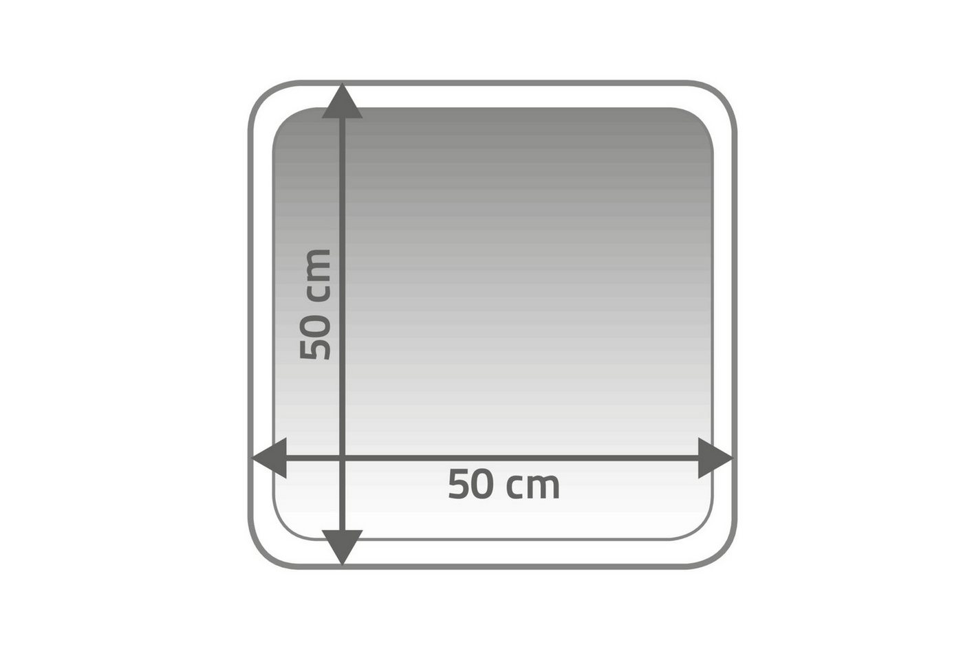Ridder Badematte Stadion beige, Höhe 50 mm, 100% Polyester-Microfaser