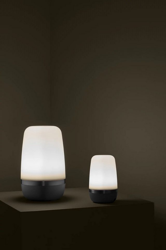 blomus LED Laterne -SPIRIT- Outdoor LED Leuchte: Designlampe für den Außenbereich, Dimmbar, LED fest integriert, Warmweiß, Neutralweiß, Kaltweiß, Akku aufladbar, IP44, Dimmbar, LED, Lichtfarben, Stilvoll, Zeitloses Design Bild 4