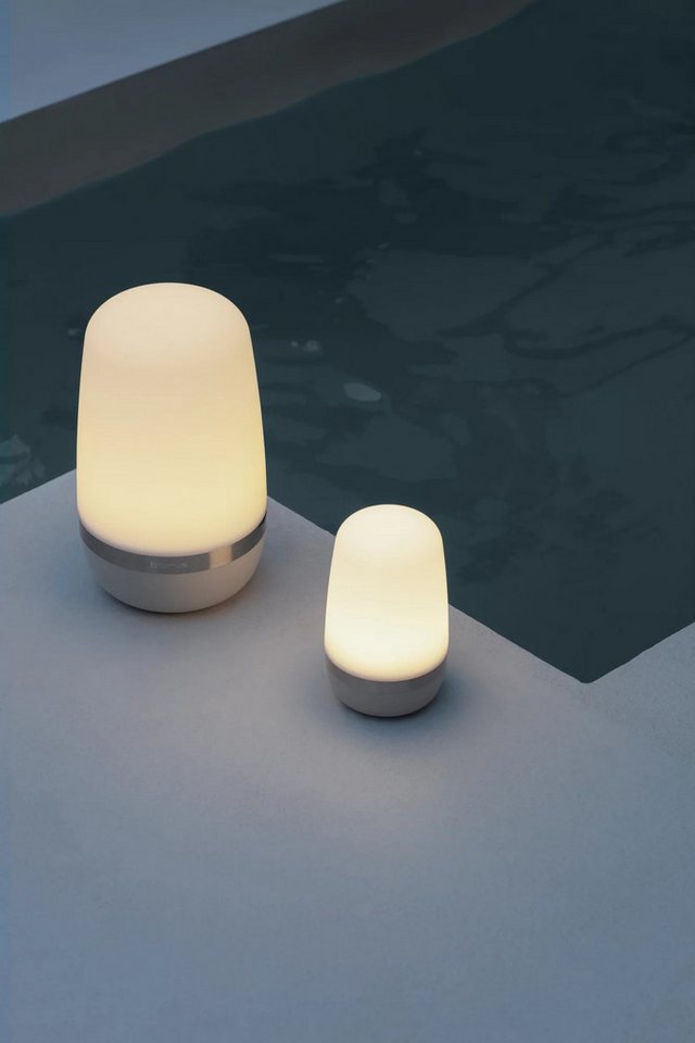 blomus LED Laterne -SPIRIT- Outdoor LED Leuchte: Designlampe für den Außenbereich, Dimmbar, LED fest integriert, Warmweiß, Neutralweiß, Kaltweiß, Akku aufladbar, IP44, Dimmbar, LED, Lichtfarben, Stilvoll, Zeitloses Design Bild 5