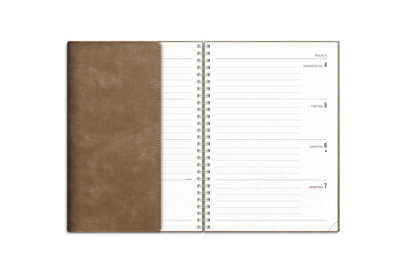 Jahresplaner Kalender 26/27 Senator A5 Twist Braun