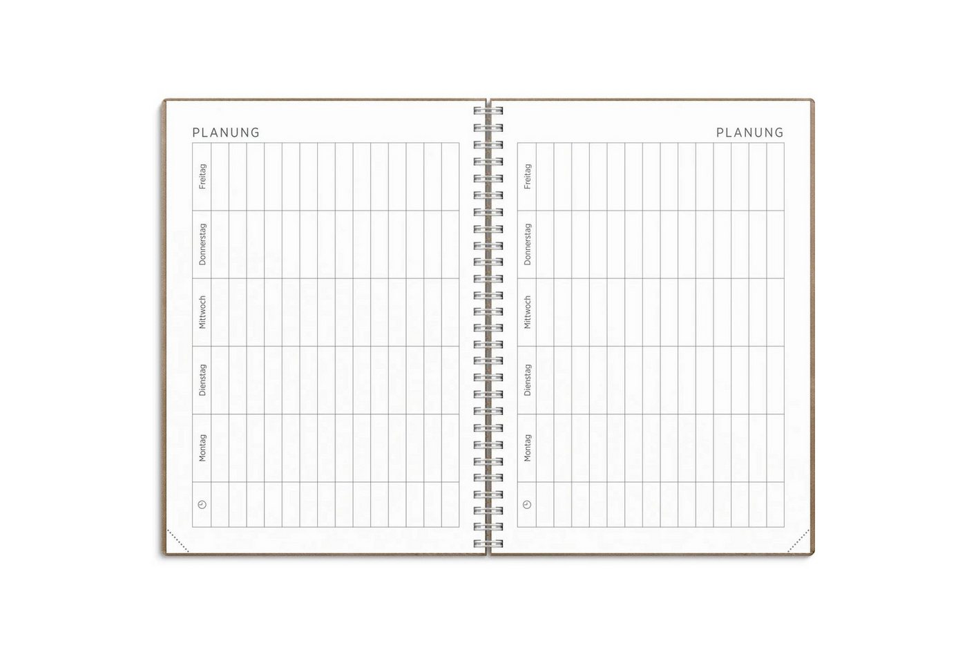 Jahresplaner Kalender 26/27 Senator A5 Twist Braun Bild 5
